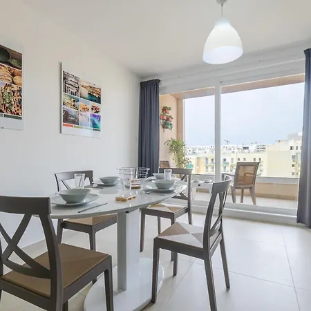 Spacious Brand New 3 Bdr 2bth Bugibba Apartament
