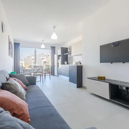 Apartament Spacious Brand New 3 Bdr 2bth Bugibba *